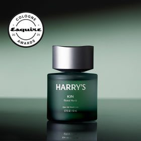 Harry's Kin label close-up highlighting notes and craft for trusted quality