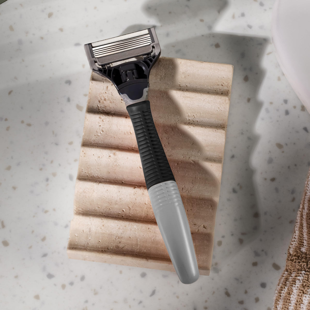 harry's original shaving kit packaging flat lay ideal as a ready gift