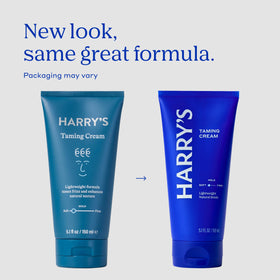 Harry's label closeup ingredients highlights alcohol-free formula for healthier hair
