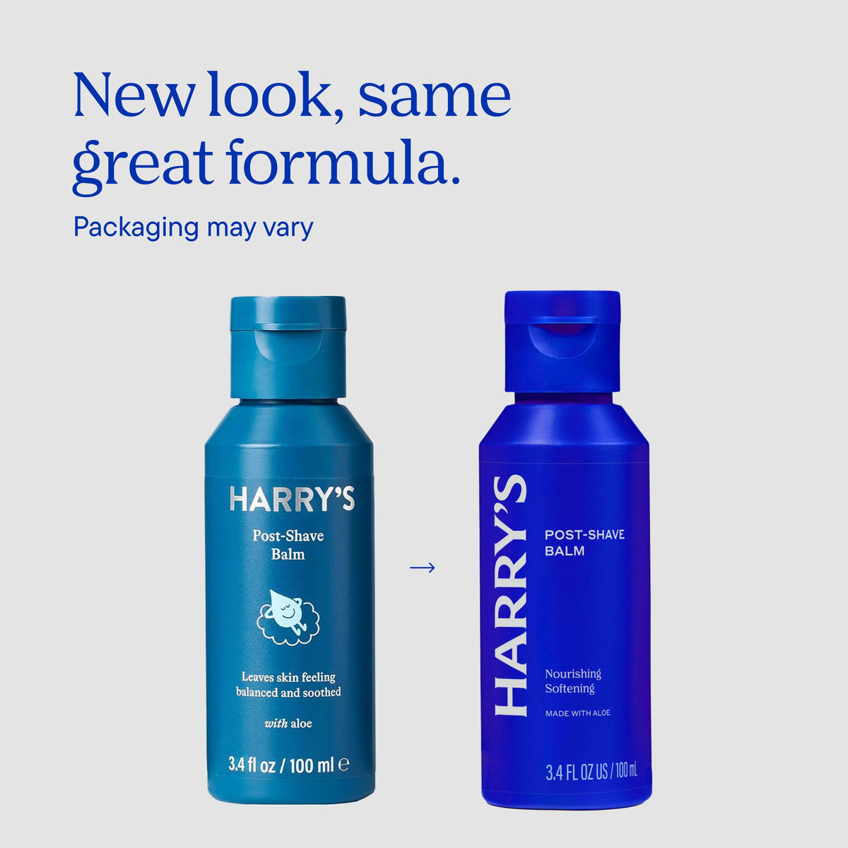 Harry's open cap and balm texture demonstrating quick-drying lightweight feel