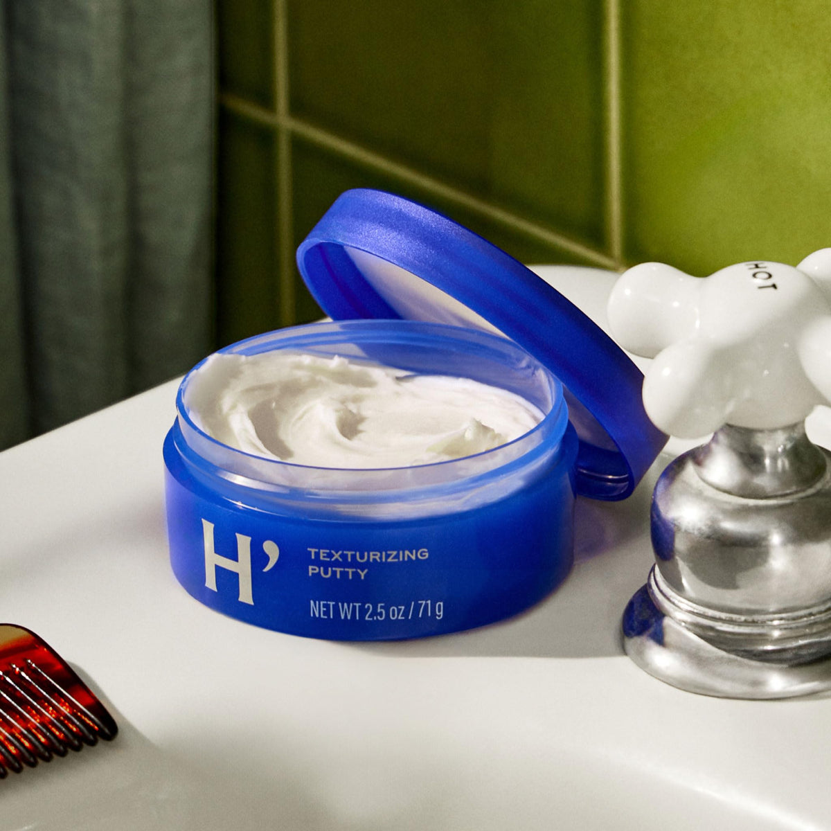 Harry's compact tub inside travel bag for on-the-go convenience
