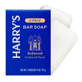 Harry's bar in hand for scale showing compact travel-friendly benefit