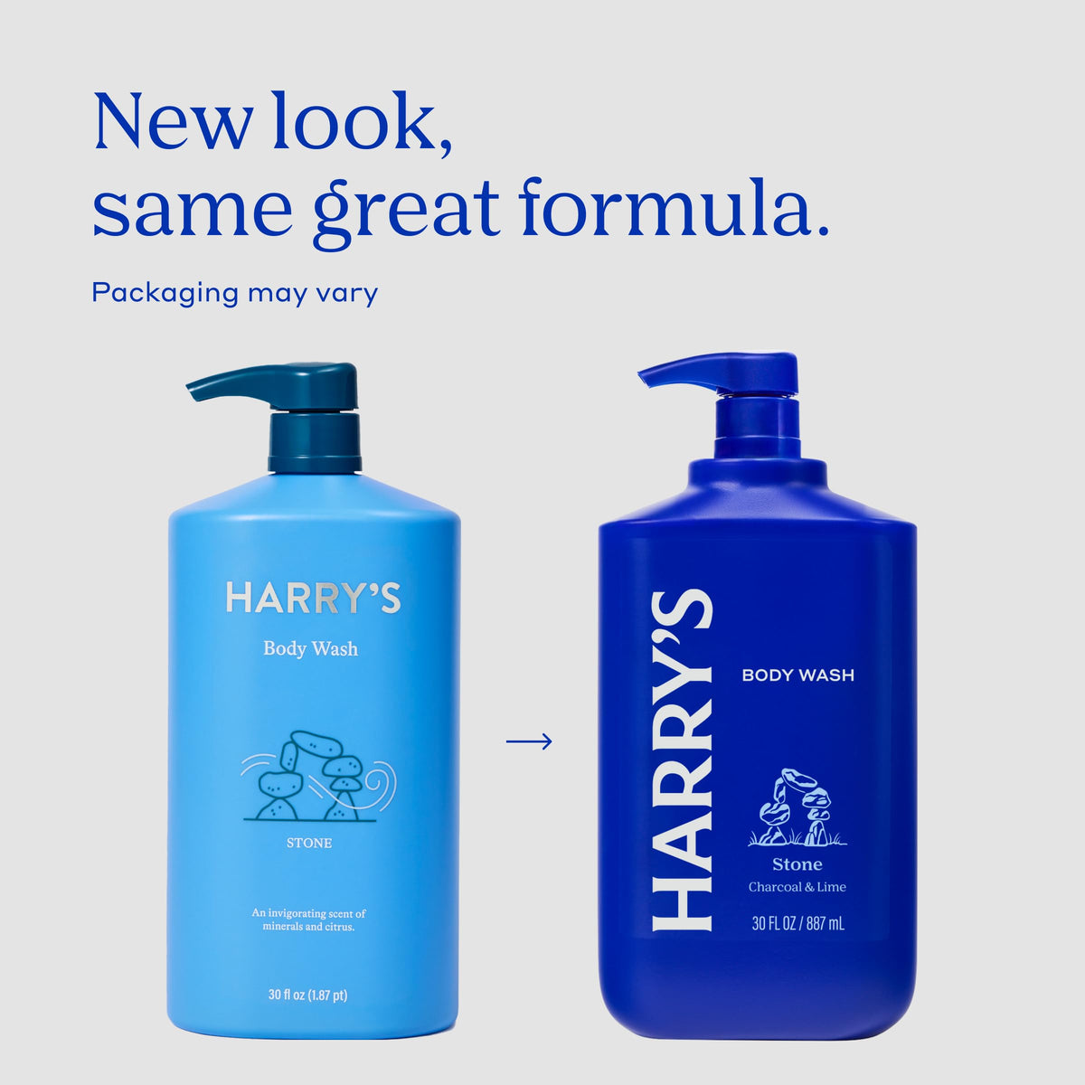 Harry's pump dispensing gel demonstrating easy, controlled dispensing benefit
