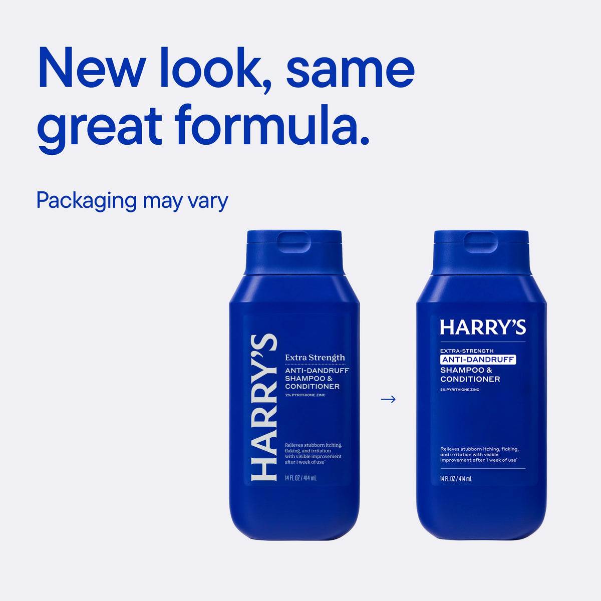 Harry's three-pack lined up illustrating value and convenient multi-bottle supply