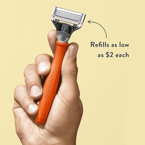 Harry's Truman textured grip detail offering non-slip control when wet