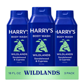 Harry's Wildlands front bottle showing label and clean design for easy identification