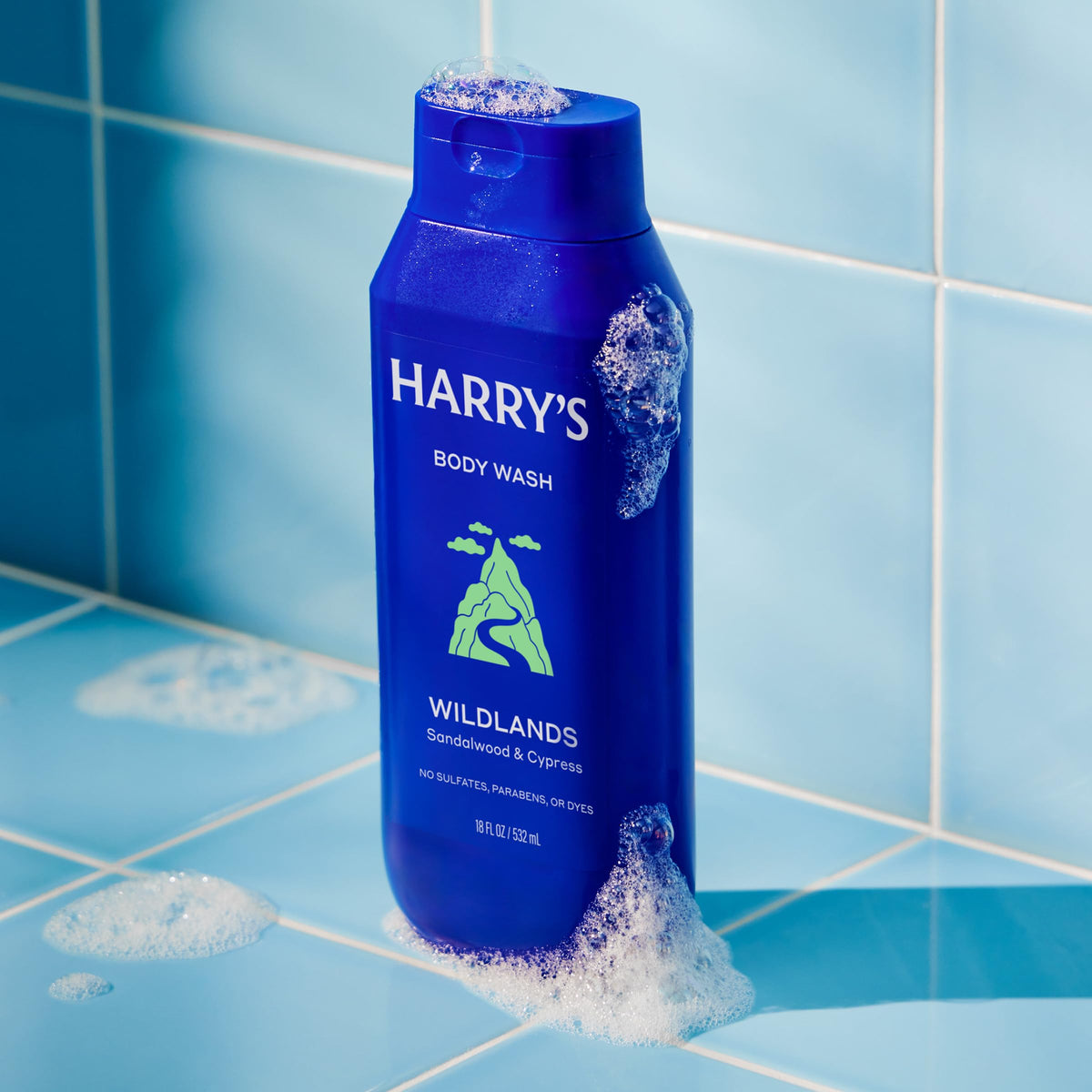 Harry's Wildlands pump dispensing gel for controlled, no-waste application