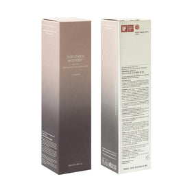HARUHARU rinsed skin comparison demonstrating clean, hydrated finish without tightness benefit