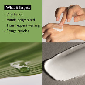 HARUHARU close-up on cuticles and nails showing softening benefit