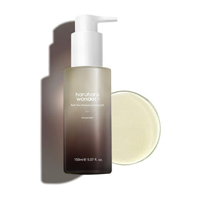 HARUHARU front bottle showing label and moisture cleanser benefits
