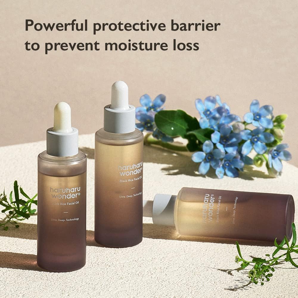 HARUHARU bottle in hand demonstrating compact 1.01 fl oz travel-friendly size