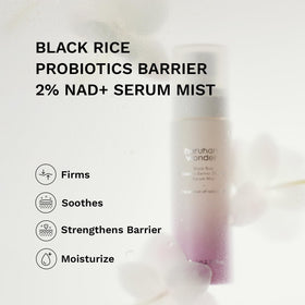 HARUHARU close-up spray nozzle demonstrating ultra-fine mist for even coverage
