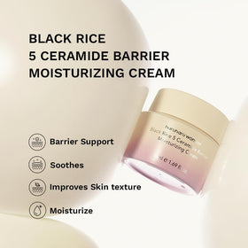 HARUHARU cream texture close-up highlighting lightweight hydration
