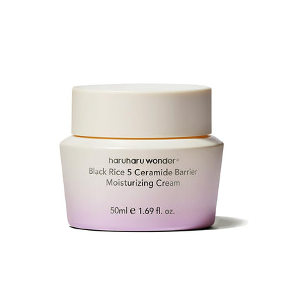 HARUHARU jar front view showing packaging and moisturizing benefits
