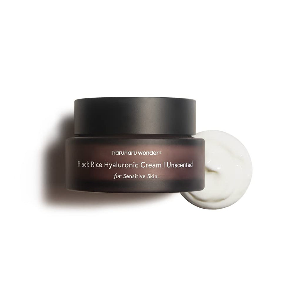 HARUHARU front packaging showing unscented cream and benefits