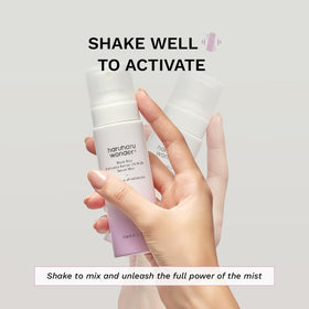 HARUHARU on desk travel ready bottle for on-the-go moisture and barrier support