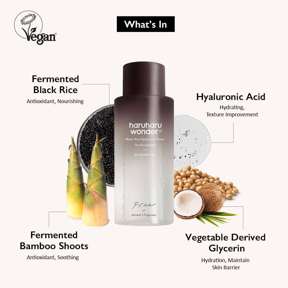 HARUHARU drop of toner texture demonstrating hyaluronic moisture boost
