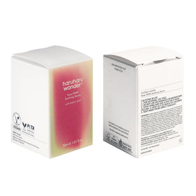 HARUHARU serum on nightstand illustrating daily calming skincare use