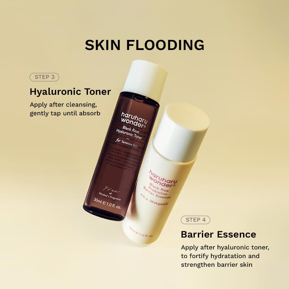 HARUHARU cleansing oil texture drop shows silky cleansing benefit
