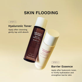 HARUHARU cleansing oil texture drop shows silky cleansing benefit