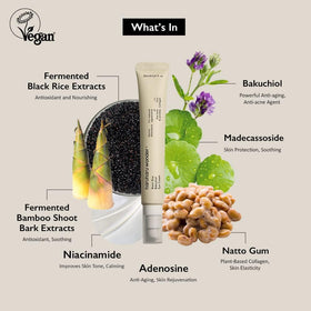 HARUHARU cream texture close-up highlighting smooth blend and easy absorption