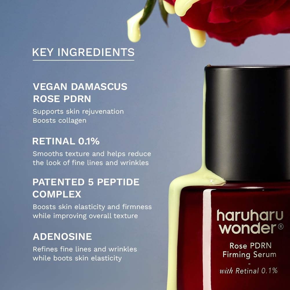 HARUHARU creamy serum texture on skin demonstrating smooth finish