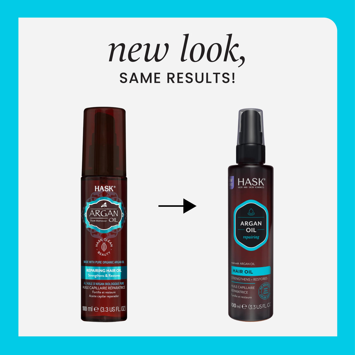 HASK close-up of oil texture highlighting lightweight absorbent formula benefit