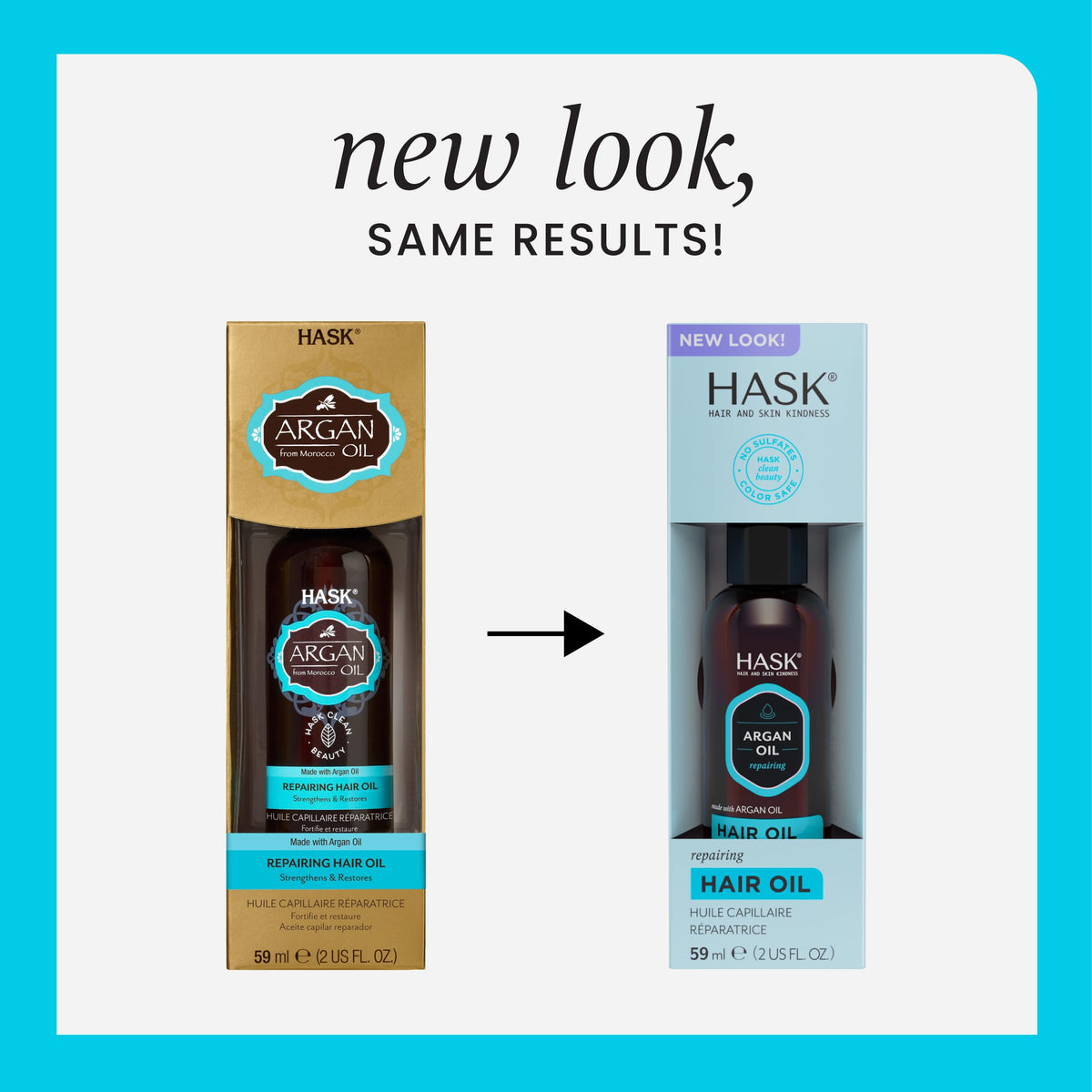 HASK pump close-up highlighting easy dispensing and controlled amount
