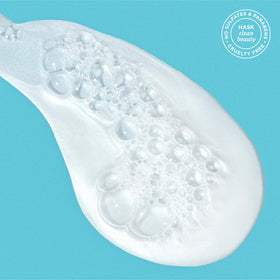 HASK shampoo creamy texture close-up demonstrating moisturizing feel