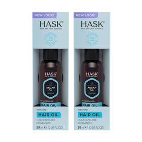 HASK front packaging showing two repair oil pumps for convenient use