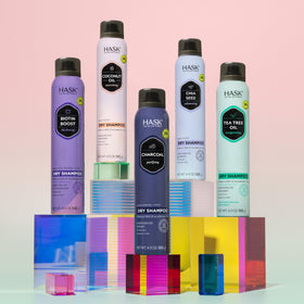 HASK product on bathroom counter suggesting easy everyday use