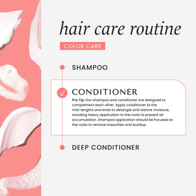 HASK duo being applied in shower for color protection