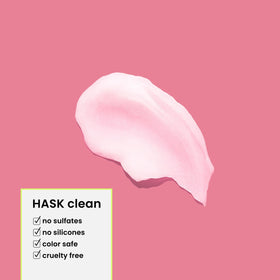 HASK conditioner cream closeup showing nourishing texture and detangling benefit
