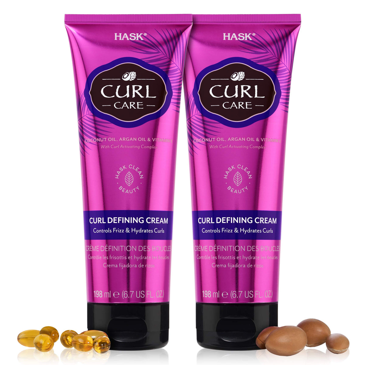 HASK front packaging showing two cream tubes and bundle benefits