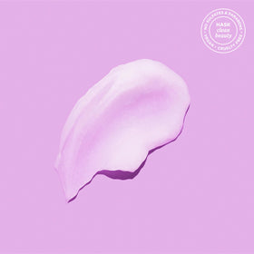 HASK shampoo pouring to demonstrate gentle lather and cleansing