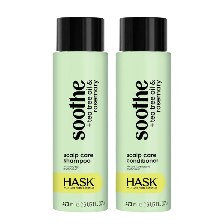 HASK front packaging showing bottles and benefits