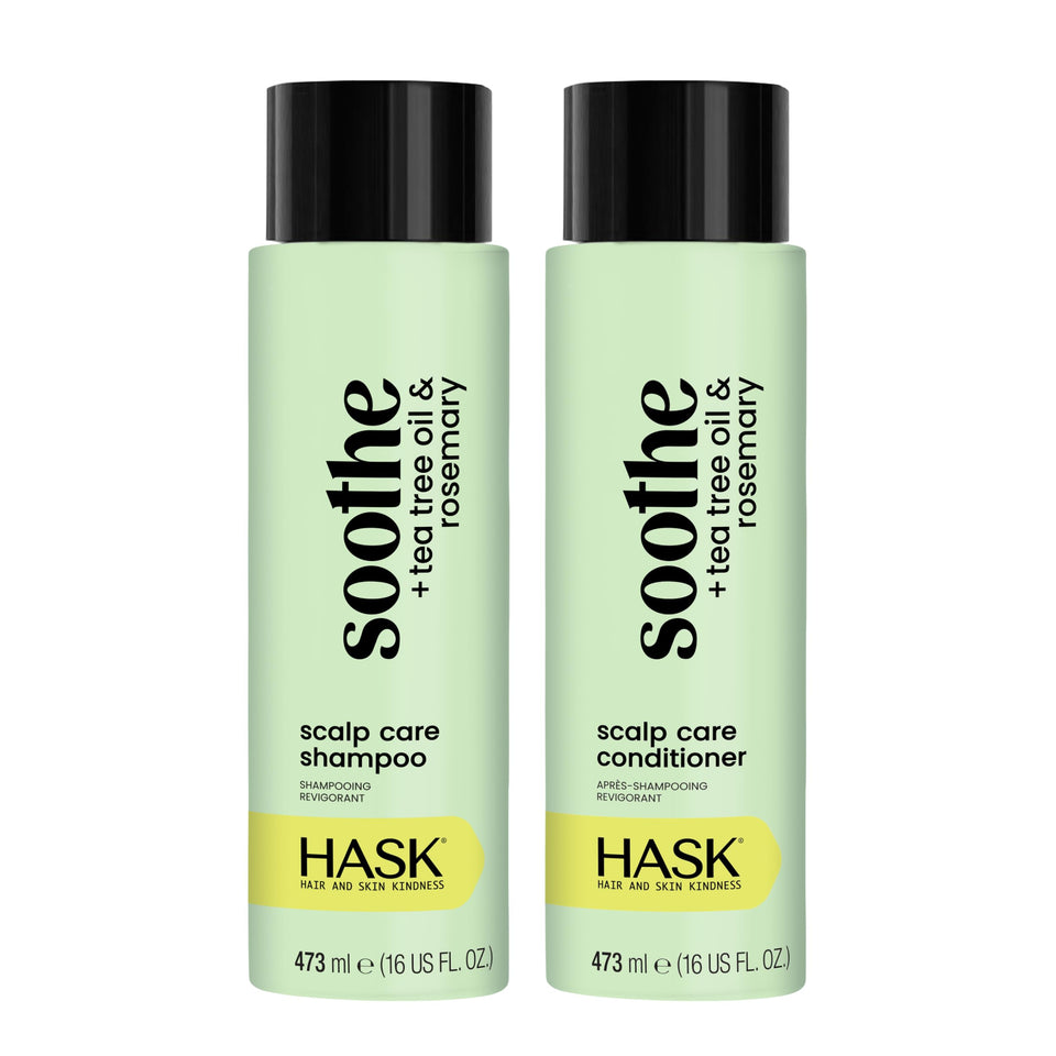 HASK front packaging showing bottles and benefits