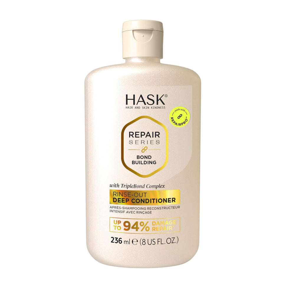 HASK front packaging showing bottle and benefits on label
