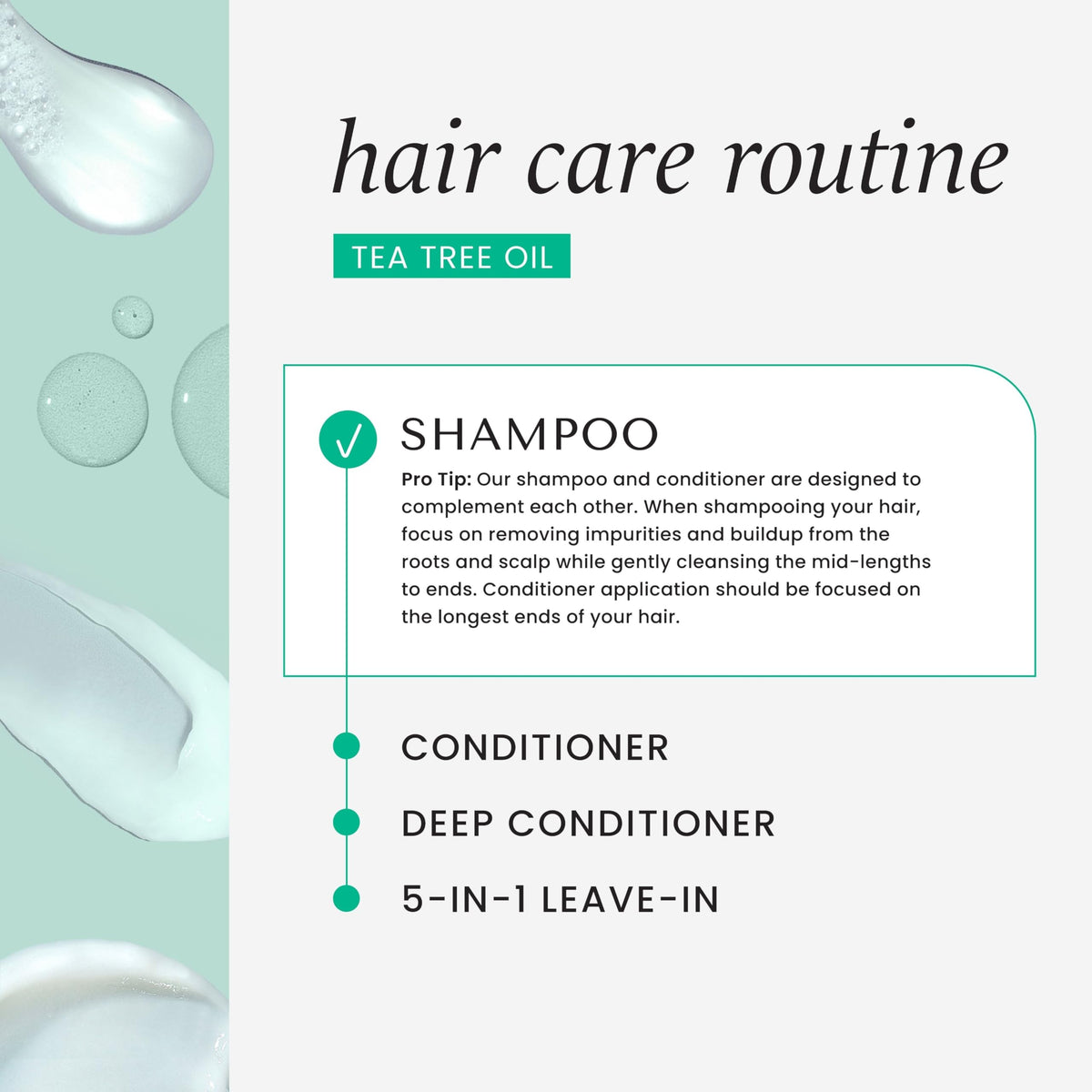HASK shampoo on bathroom shelf conveying a fresh herbal scent ambiance