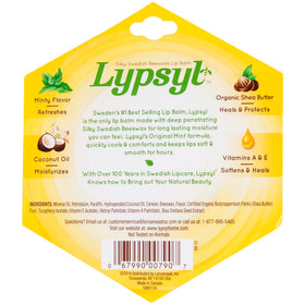 HATOLDLIY Lypsyl close-up of a single tube cap off, highlighting smooth application