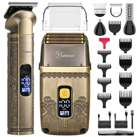 Hatteker clipper front view showing sleek body and ergonomic grip for comfortable handling