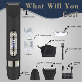 Hatteker guide combs and accessories laid out for precise length control