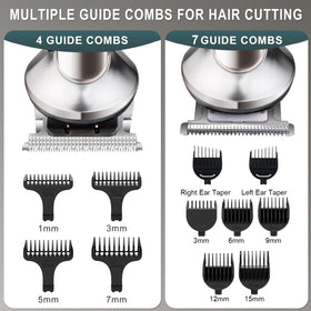 Hatteker trimming a short fade hairstyle demonstrating smooth motor performance