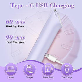 Hatteker wide body trimmer detail demonstrating fast hair removal on legs benefit