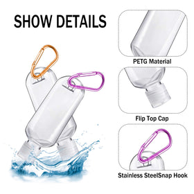 HATTIE soft PET bottle squeezed to show easy controlled dispensing benefit