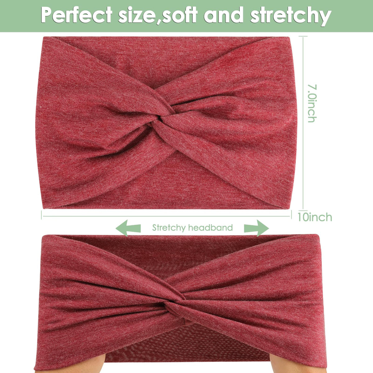 HAUHC flat lay of six colors showing versatile styling options