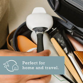 Haven protector inside toiletry bag protecting razor from dirt and moisture benefit