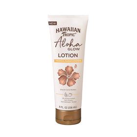 Hawaiian Tropic front packaging showing bottle and product name for quick ID