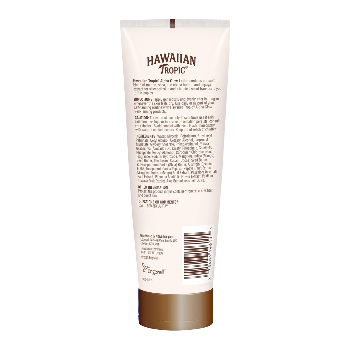 Hawaiian Tropic in a beach bag lifestyle shot suggesting portability and post-sun care