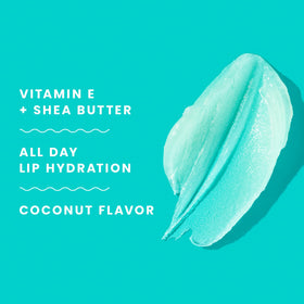 Hawaiian Tropic lip balm applied on lips at beach providing soft moisture